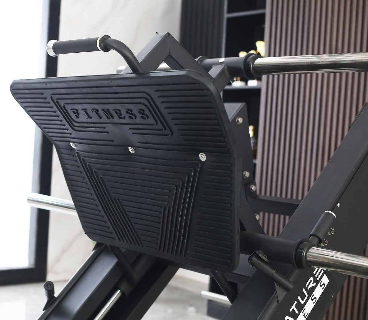 BalanceFrom Plate Loaded Adjustable Leg Press Machine With Extra Plate Storage, 1000-Pound Capacity - SF-L2