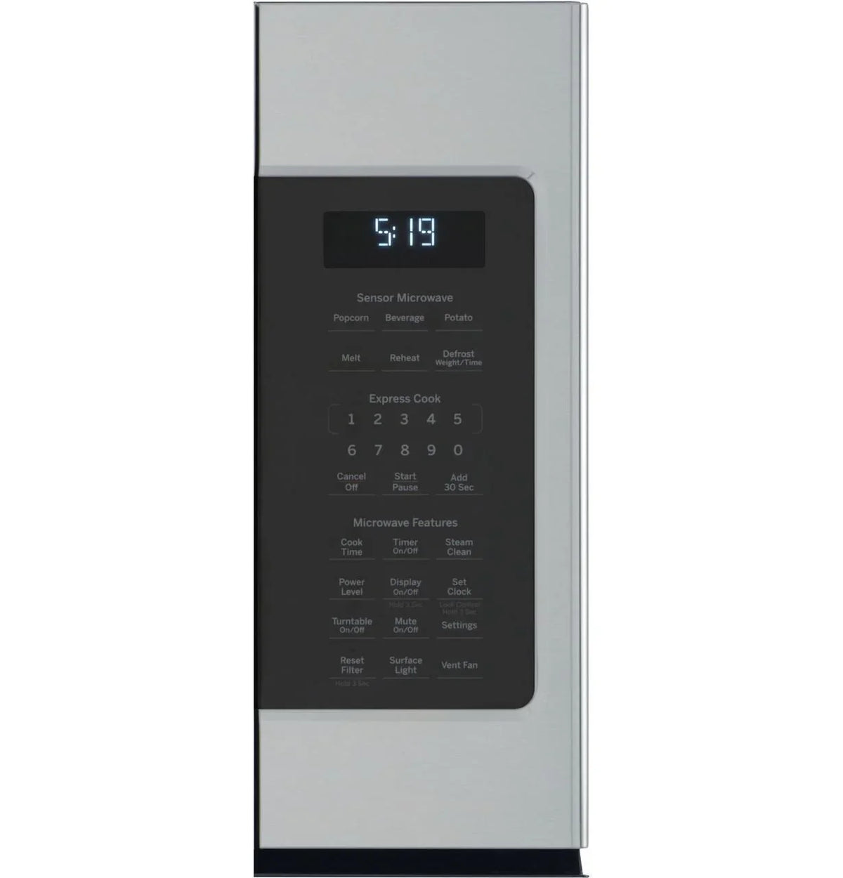 Cafe 30 in 1.9 Cu. Ft. 1000 Watt Over-The-Range Microwave - CVM519P2PS1