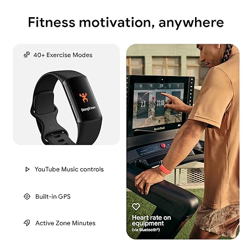 Fitbit Charge 6 Fitness Tracker With Google Apps - Charge 6