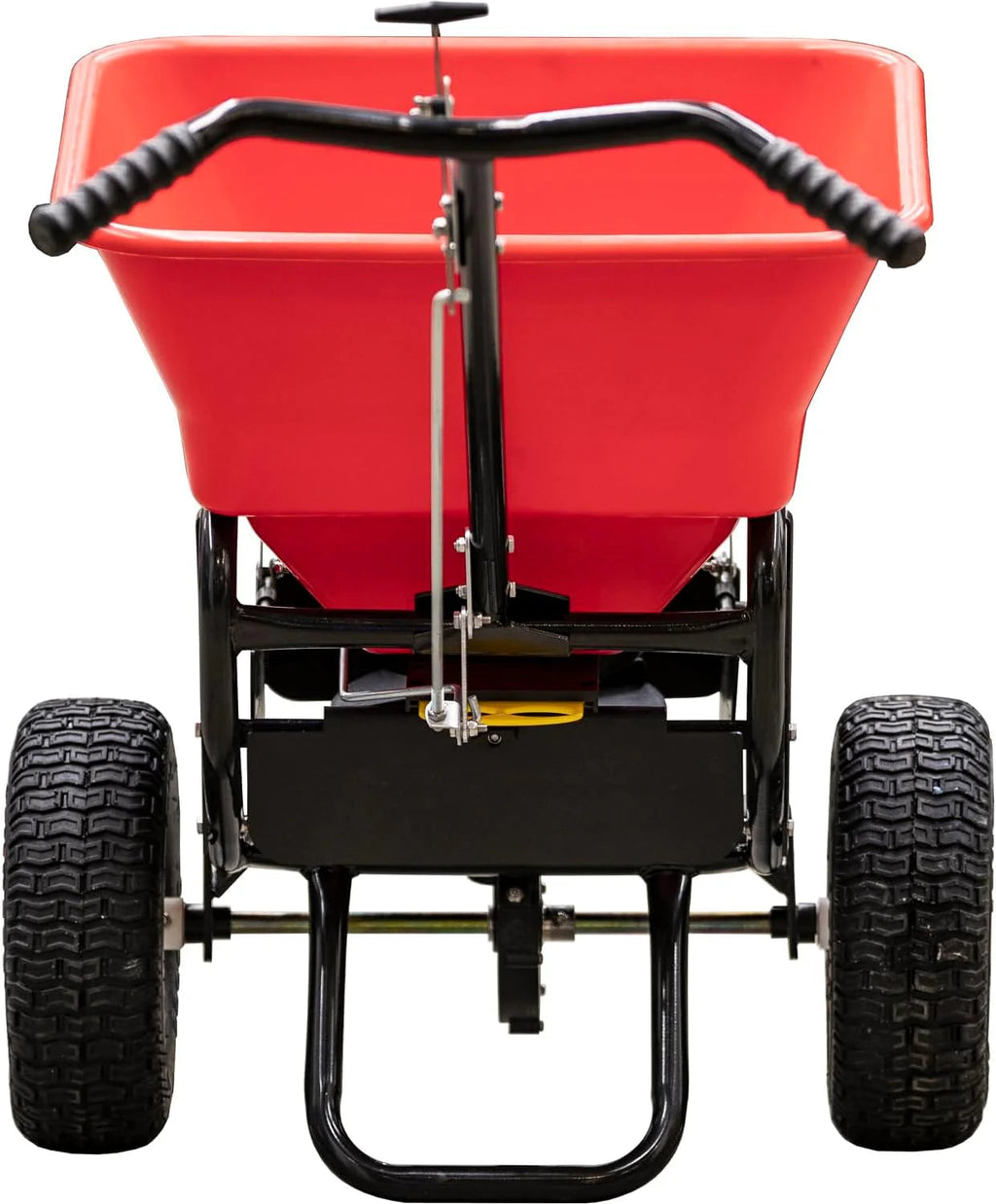 100-Lb Walk-Behind Push Spreader For Grass Seed, Salt, De-Icer And Fertilizer