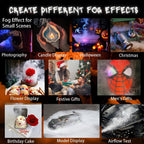 Portable Mini Smoke Machine Handheld fog Machine for Photography Cosplay Smoke Making Machine Outdoor Events, Parties