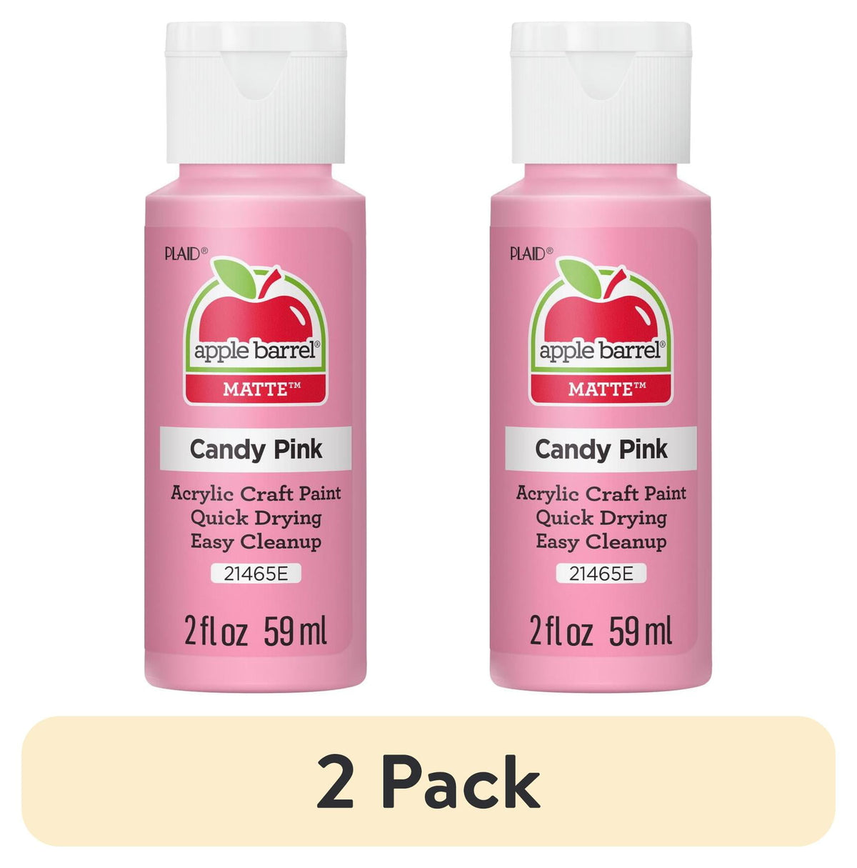 Apple Barrel Acrylic Craft Paint, Matte Finish, 2 fl oz