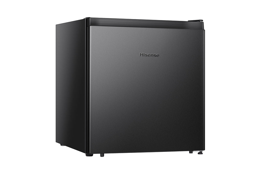 Hisense Single Door Mini Refrigerator, Black, 1.6 Cu Ft - WMS017M6XBE