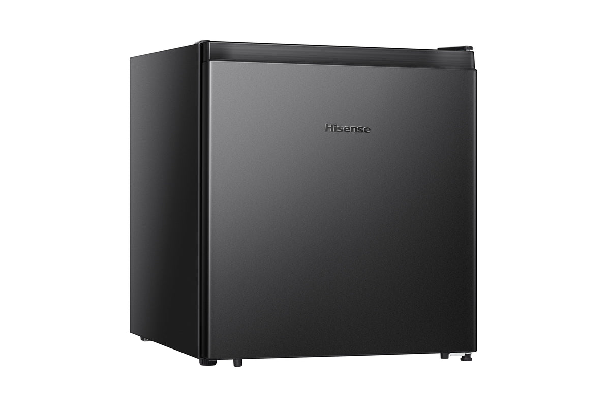 Hisense Single Door Mini Refrigerator, Black, 1.6 Cu Ft - WMS017M6XBE