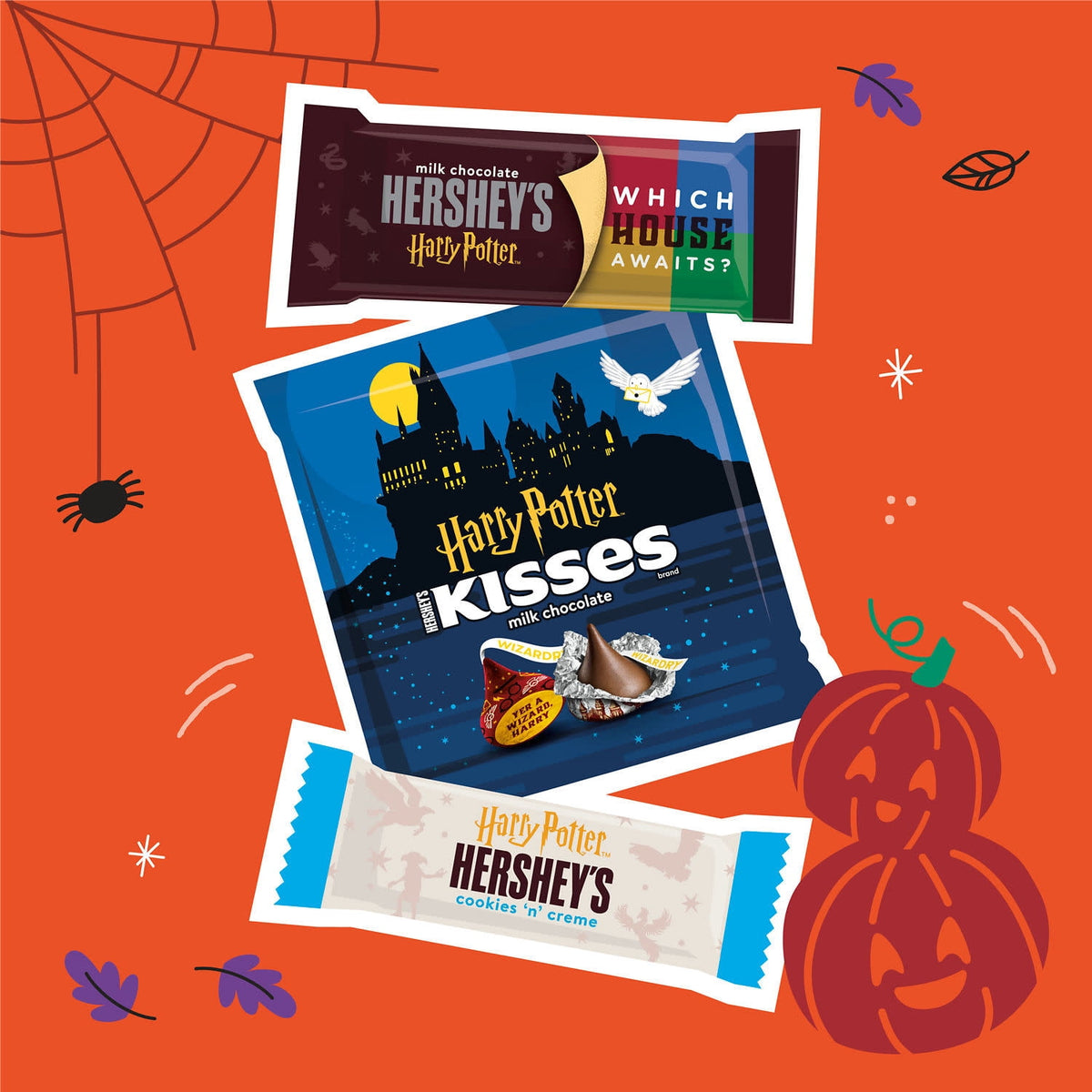 Hershey's Assorted Harry Potter, Halloween Candy Bag, 19.98 oz