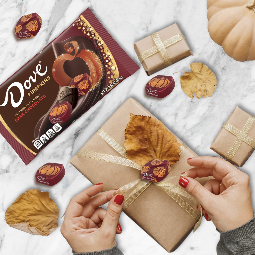 Dove Promises Dark Chocolate Fall Halloween Candy - 8.87 oz