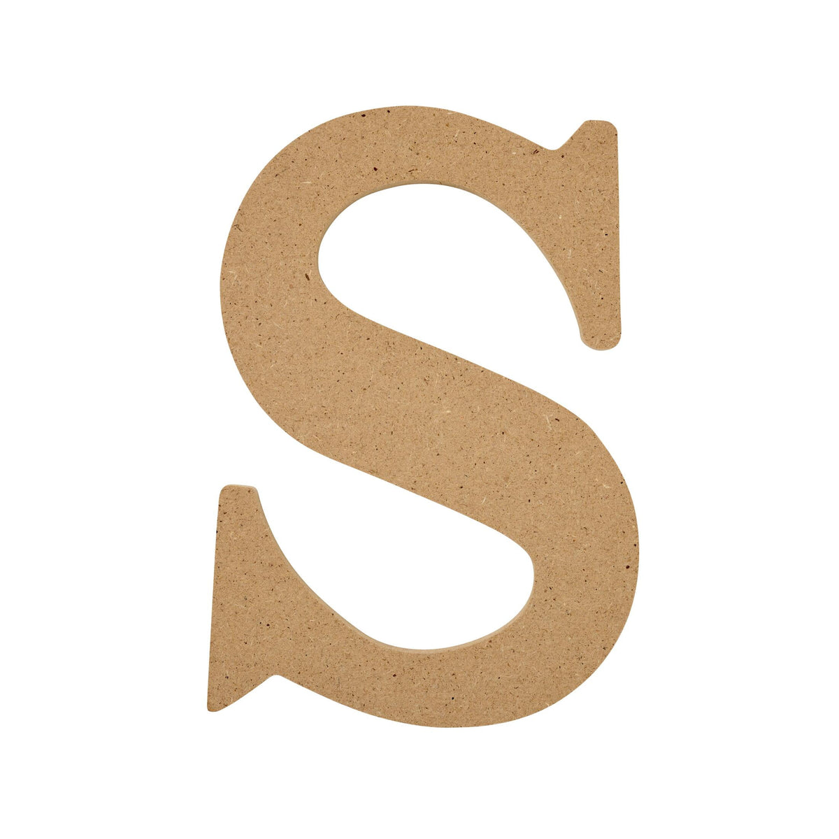 Plaid Unfinished Wood MDF 5" Letter for DIY Arts and Crafts