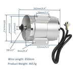 Boma 72V 3000W Brushless Motor Kit With Controller And Battery - MY1020