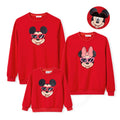 Disney Mickey Mouse Boys Graphic Sweatshirts Halloween Pumpkin Family Matching Outfits Pullover Tops