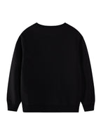 HILEELANG Boys Skeleton Graphic Black Sweatshirt, Sizes 2-7 Years