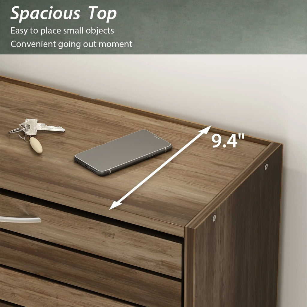 Modern Flip-Down Shoe Storage Cabinet