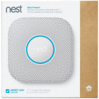 Google Nest Protect Wired Split-Spectrum Smoke And Carbon Monoxide Alarm - S3003LWES