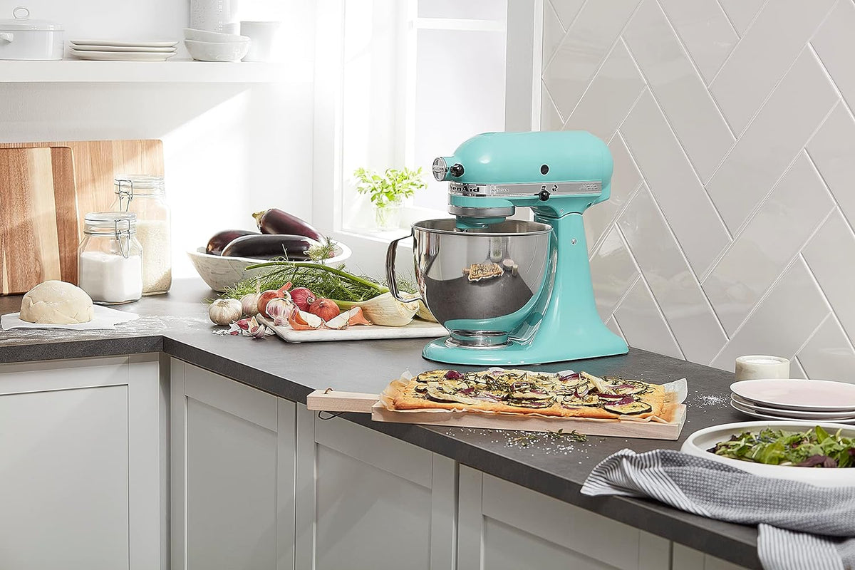 5-Quart Tilt-Head Stand Mixer With Stainless Steel Bowl, 10 Speeds