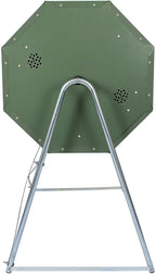 Jora 70 Gallon Dual-Chamber Tumbling Compost Bin With Tall Stand