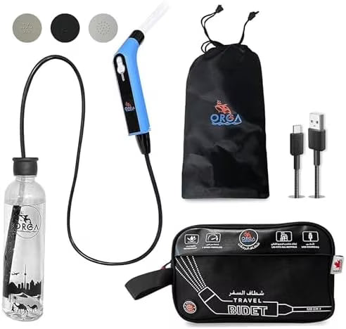 Orca Portable Electric Travel Bidet Bottle Handheld Personal Sprayer