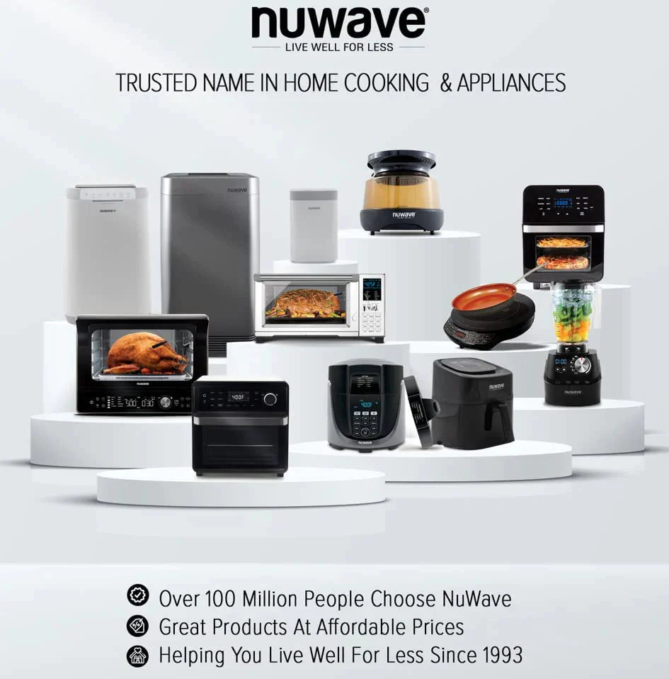 Nuwave Gold Precision Induction Cooktop With Large 8 Heating Coil - Gold