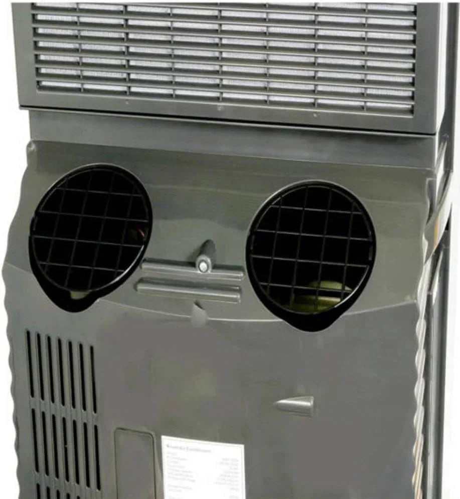Whynter Portable Air Conditioner With Dehumidifier And Fan, 14,000 BTU, 500 Square Feet, Platinum/Black - ARC-14S