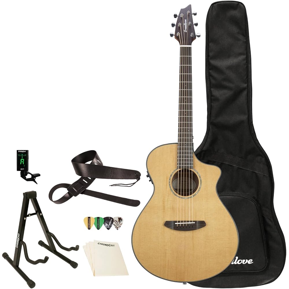 Breedlove Acoustic-Electric Guitar, Red Cedar And Mahogany - Pursuit Concert CE