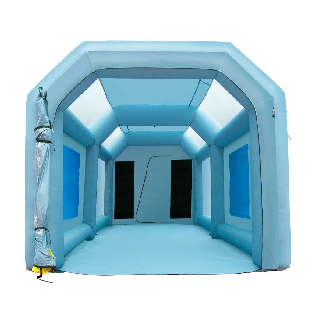 BENTISM Inflatable Paint Booth 30x20x13ft With 950W+1100W Filter System Blower