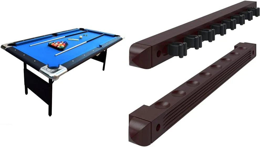 Hathaway Fairmont Portable Pool Table 6 Ft, 76 x 43.25 x 32 in - BG2574