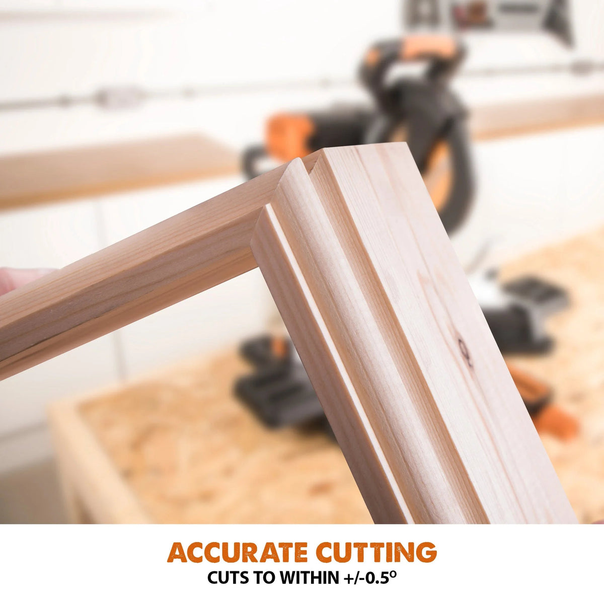 Evolution Dual Bevel Sliding Miter Saw With 10 in Multi-Material Cutting Blade - R255SMS-DB+