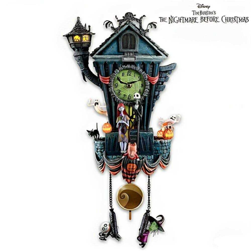 The Bradford Exchange The Nightmare Before Christmas Cuckoo Clock - 53.3 cm High