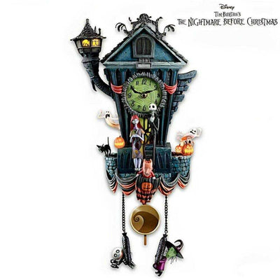 The Bradford Exchange The Nightmare Before Christmas Cuckoo Clock - 53.3 cm High