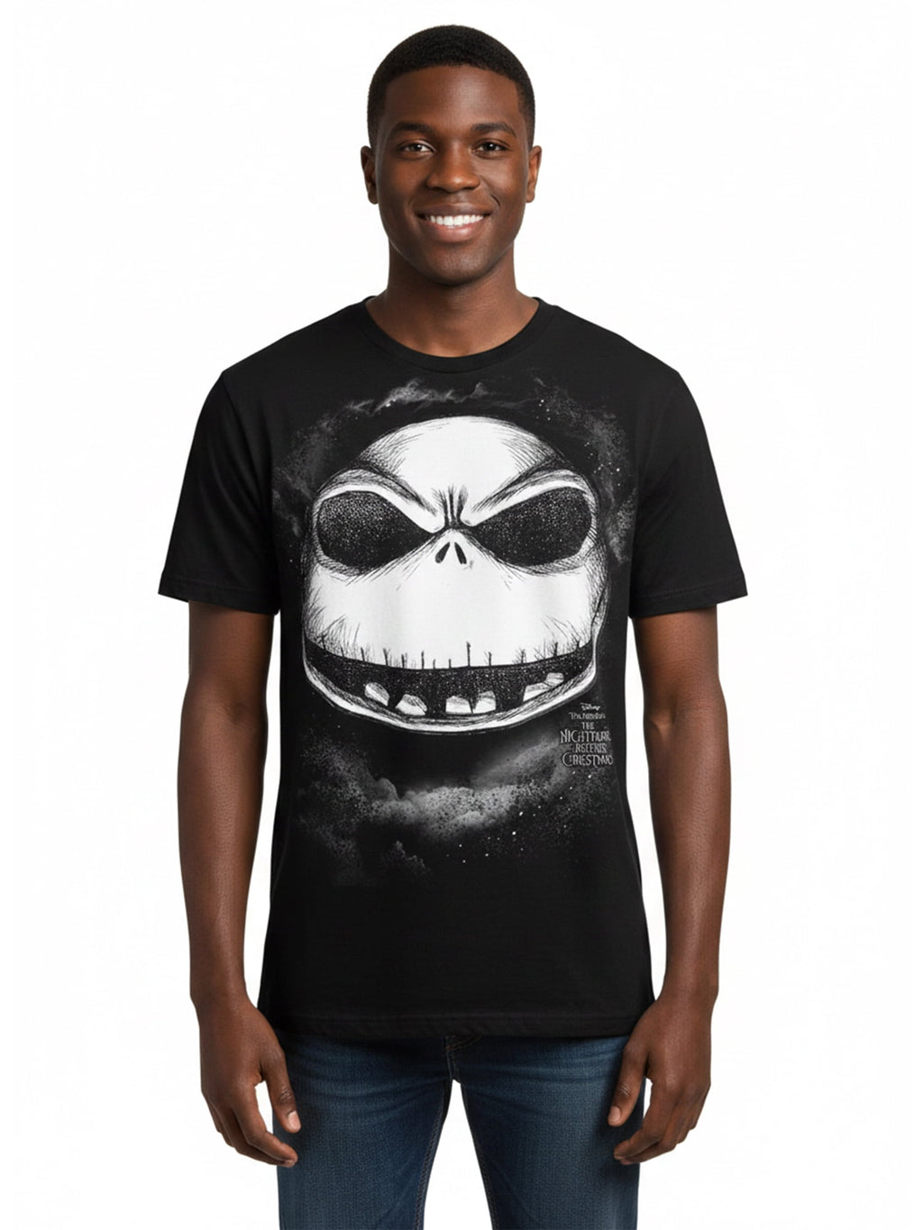Disney The Nightmare Before Christmas, Men's & Big Men's Graphic Tee, Jack Skellington, Sizes S-3XL