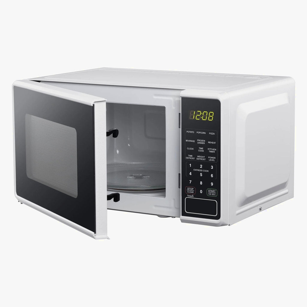 Mainstays Countertop Microwave Oven 0.7 Cu Ft 700 Watts White - MSF0W100072352