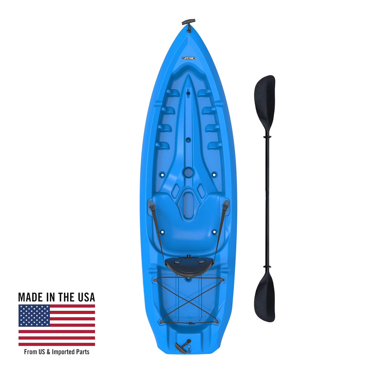 Lifetime Sit-On-Top Kayak 8 ft Blue HDPE - 90112