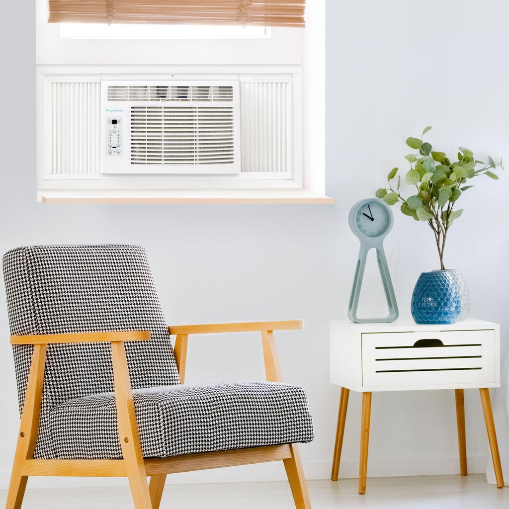 Window Air Conditioner With Dehumidifier, 5,000 BTU, White