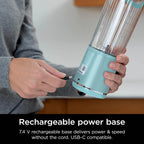 Ninja Blast Portable Personal Blender, Cordless, 18 oz, Metallic Purple - BC151PL