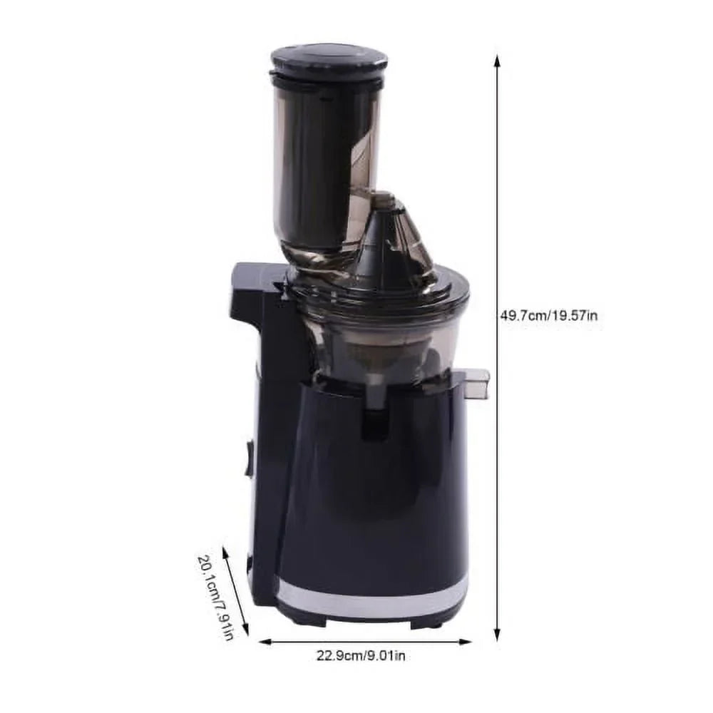250W Electric Slow Juicer for Fruit and Vegetables - 45 RPM