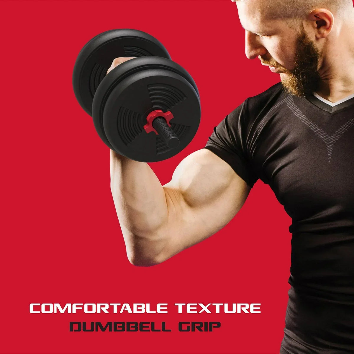 SmartBell Gym 60lb 4-in-1 Adjustable Dumbbell, Barbell And Kettlebell Set - 8397WM