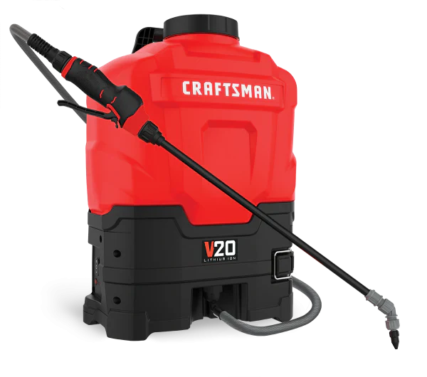4-Gallon Plastic 20-Volt Battery Powered Backpack Sprayer