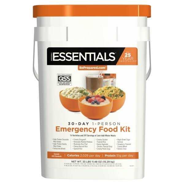 Emergency Essentials 3-Month Emergency Food Kit - 2,010 Calories Per Day