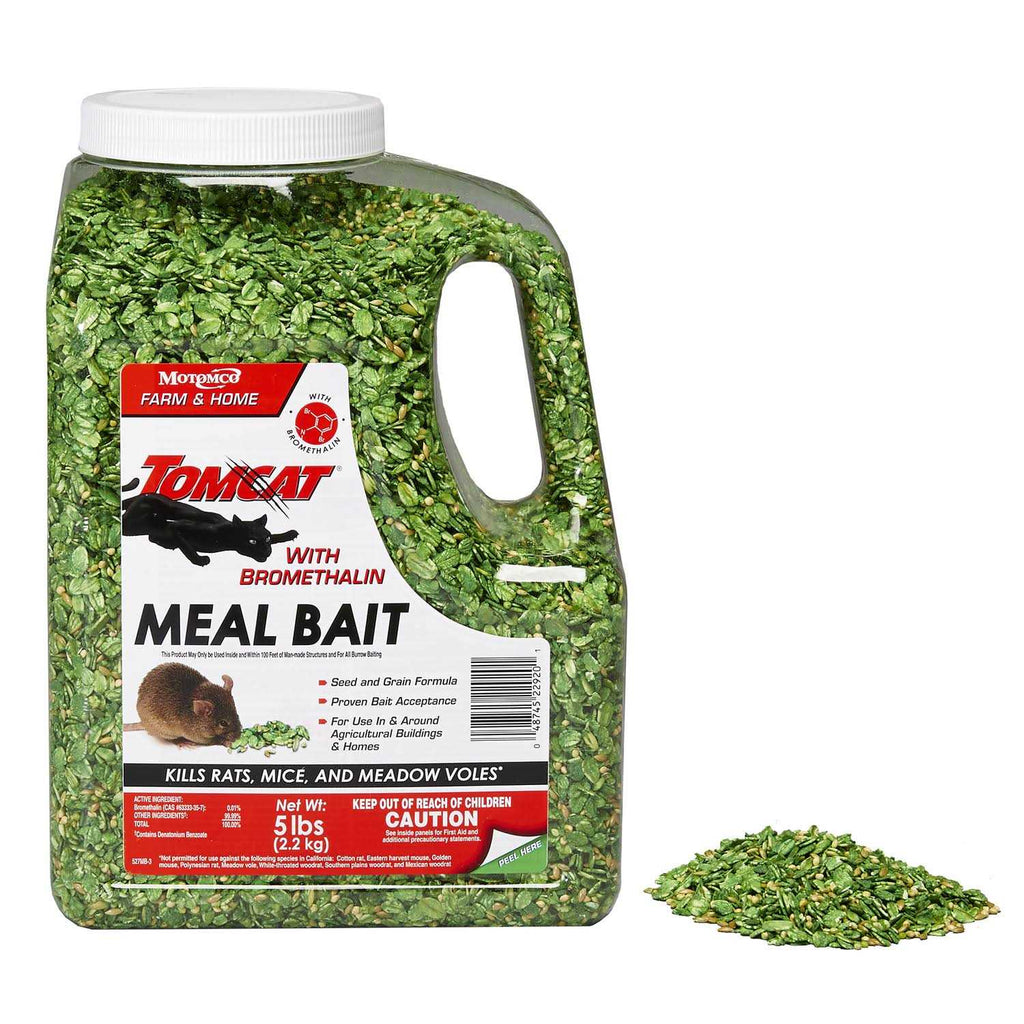 Tomcat Bromethalin Meal Bait 5 lb Jug
