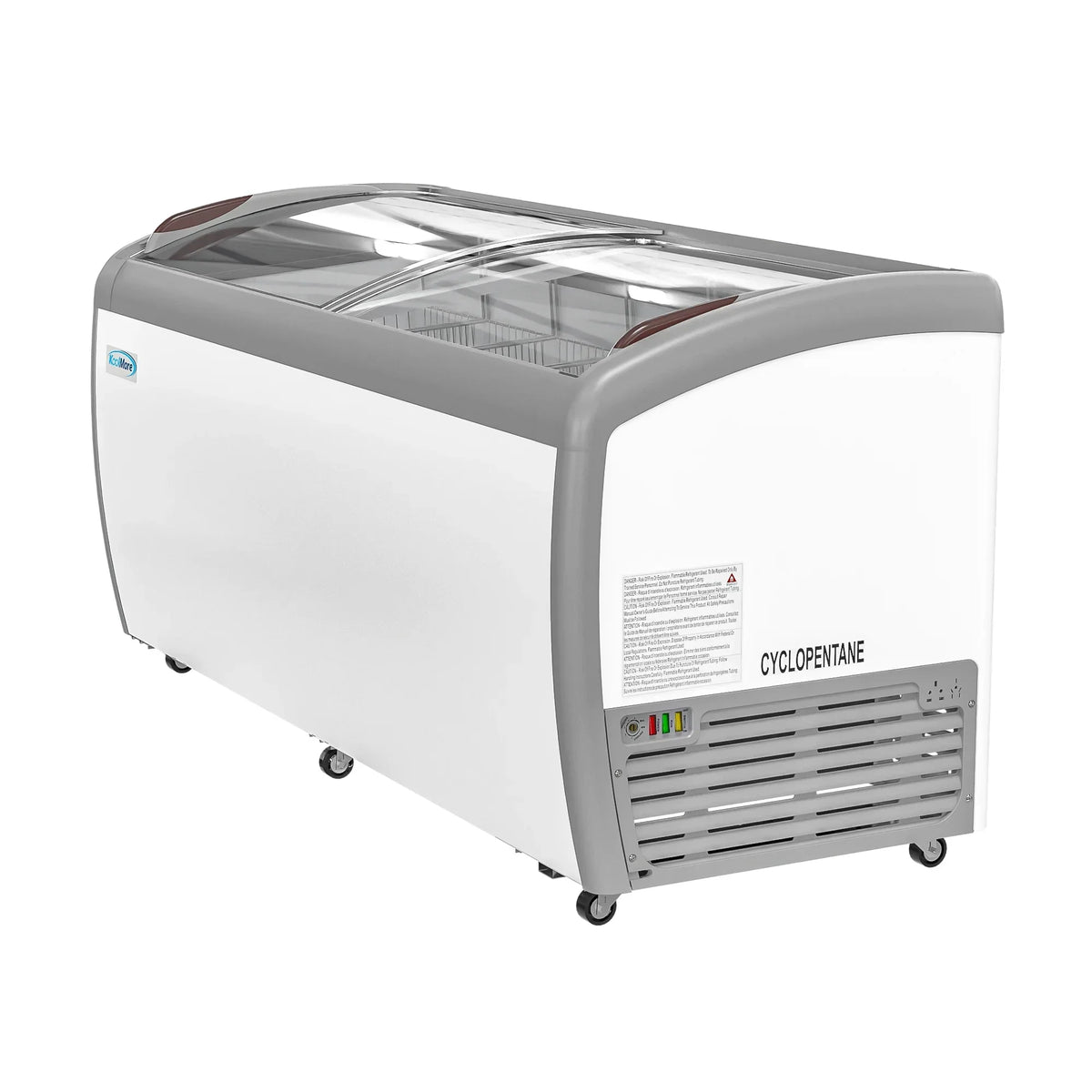 KoolMore Commercial Ice Cream Display Freezer, 71 in., 20 cu. ft.