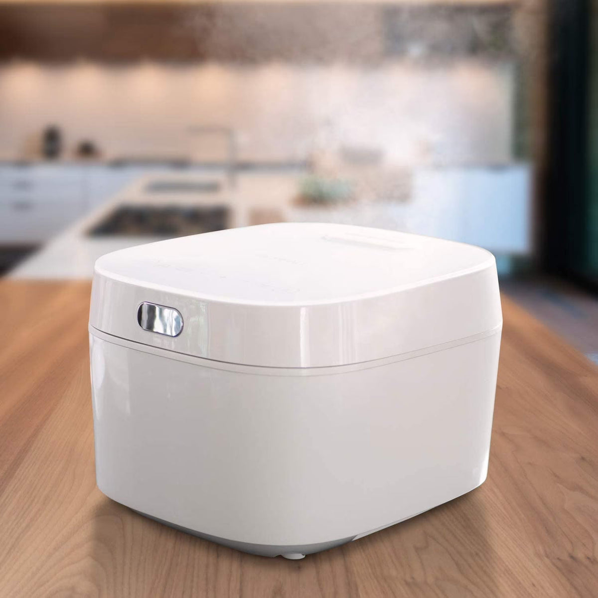 Buffalo White IH Smart Rice Cooker And Warmer, 1 L, 5 Cups