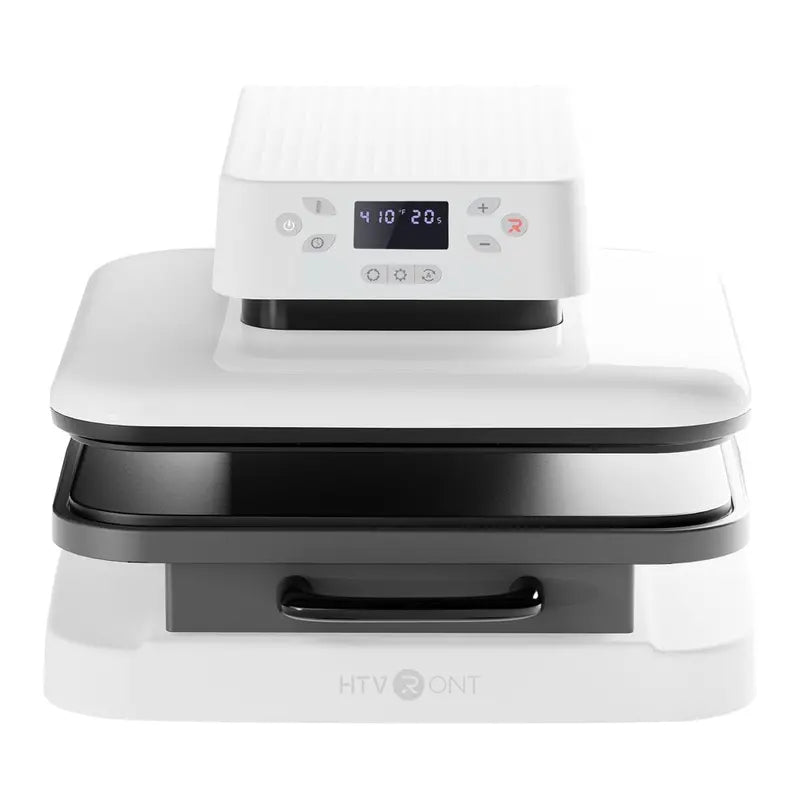 HTVRONT 1500W 15 x 15in Auto Heat Press Machine - White