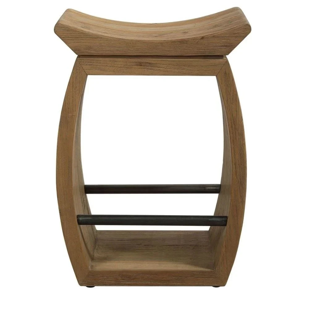 Bailey Street Home Modern Wood Counter Stool, 25 inch - 208-Bel-4361902