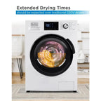 Black+Decker All-In-One Washer-Dryer Combo, 2.7 Cu. Ft., White - BCW27MW