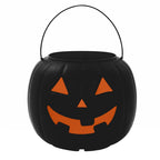 Jack-o'-Lantern Trick-or-Treat Pail, Black, 8", Halloween by Way To Celebrate