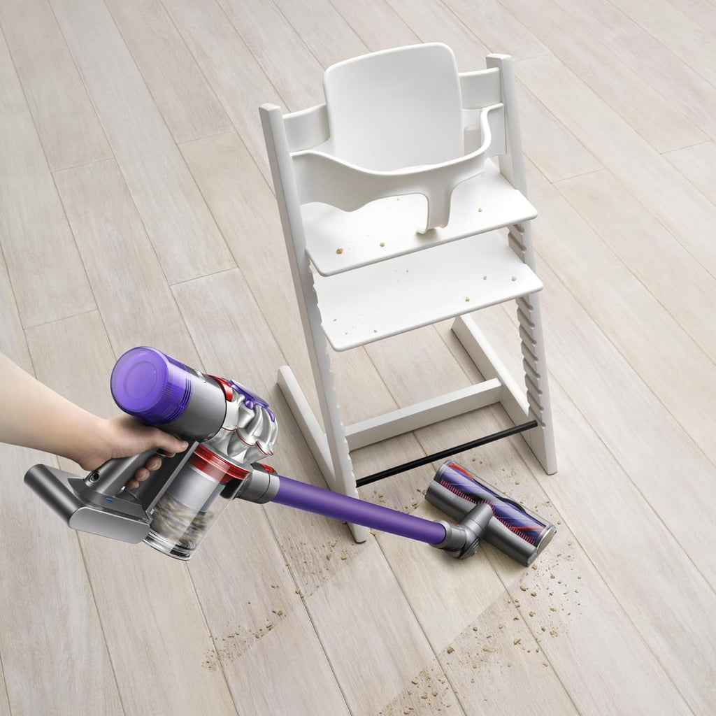 Dyson Cordless Stick Vacuum Cleaner, 0.14 Gallons, Silver/Nickel - V8 SV25