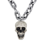 Skull Chain Decoration, Silver, 6', Halloween by Way To Celebrate