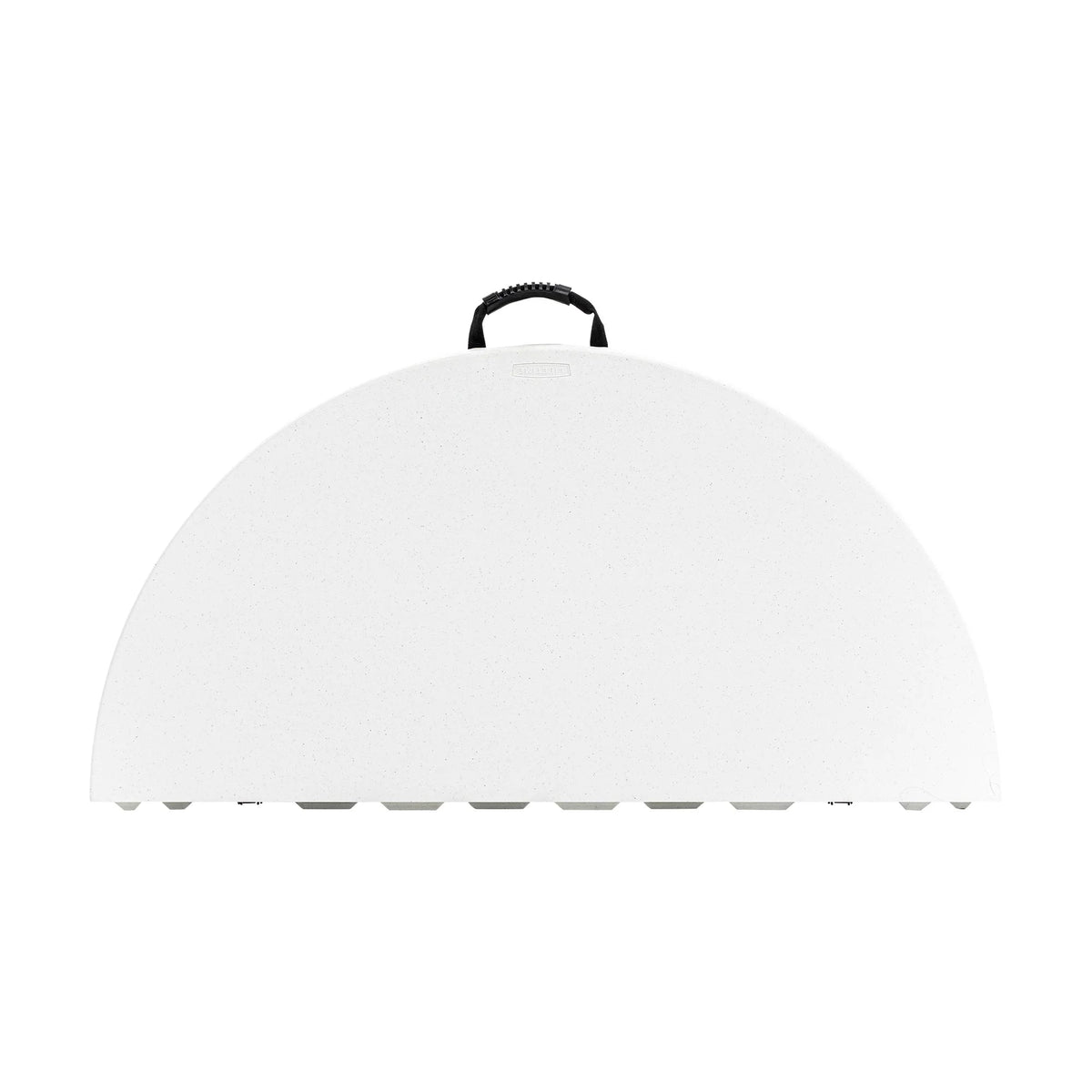 Lifetime 48 inch Round Fold-In-Half Table, White Granite - 280064