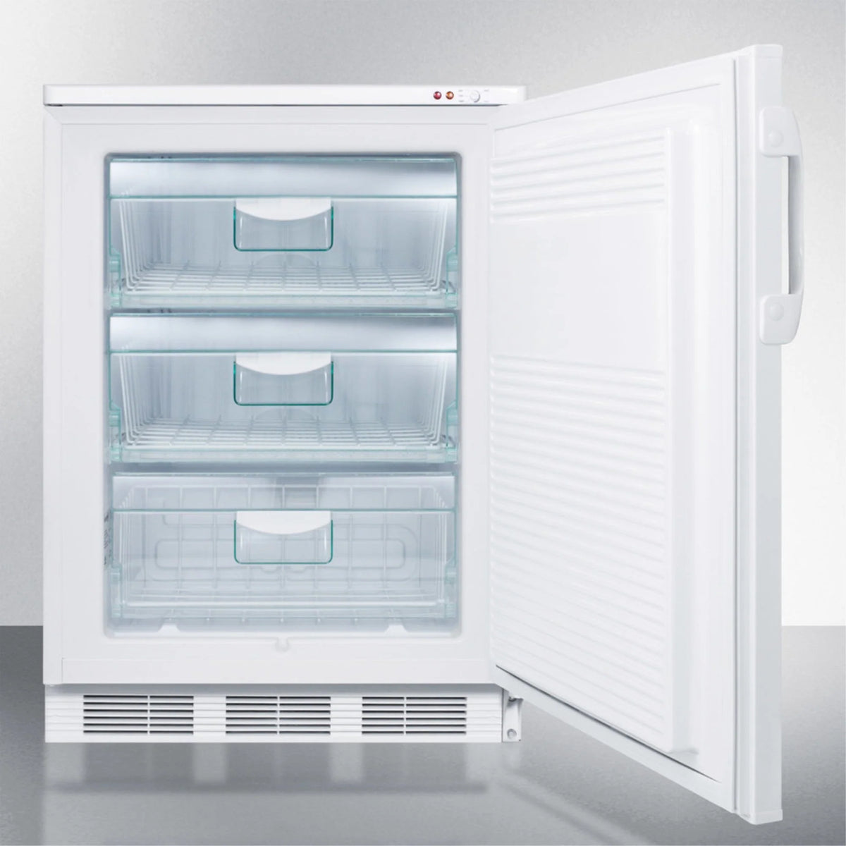 Undercounter Freezer -25 C, Less Than 24 in Wide, White