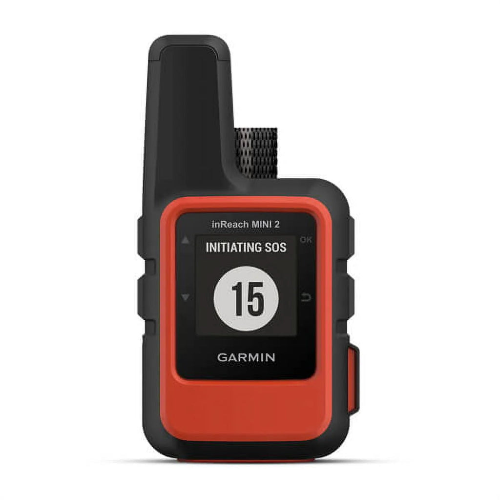 Garmin inReach Mini 2 Satellite Communicator, Flame Red