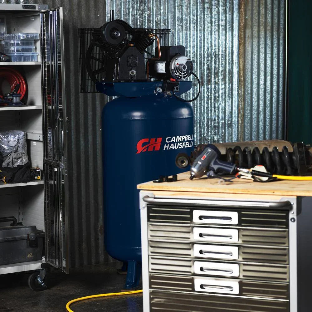 Campbell Hausfeld 80-Gallon 2-Stage 5 HP Stationary Electric Air Compressor, 175 PSI - XC802100