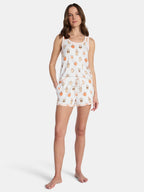 Halloween Women's Hacci Knit Tank Top and Shorts Pajama Set from Way to Celebrate, 2-Piece, Sizes XS-3X